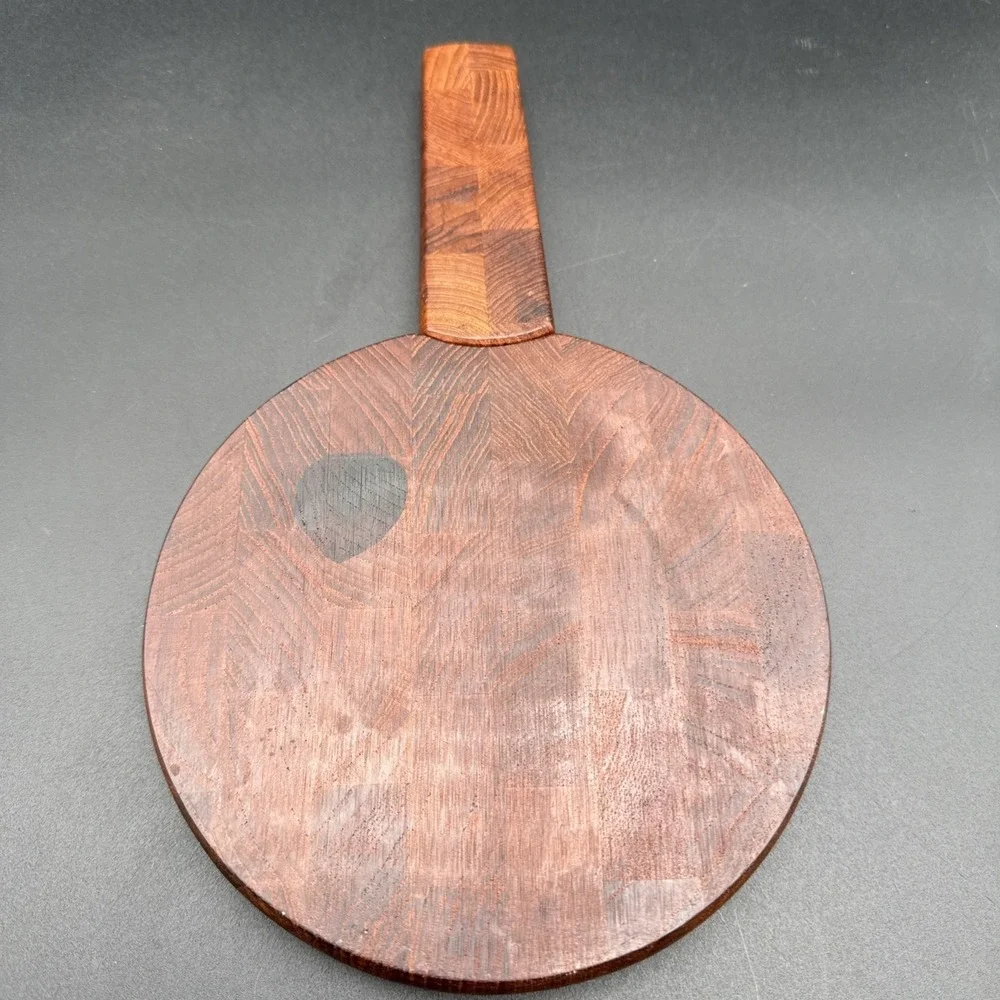 VTG Jens Quistgaard for Dansk Teak Cheese Cutting Board with Built in Knife 11.5